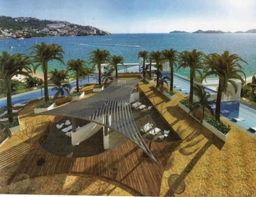Departamento En Acapulco Con Inmejorable Vista Apartment Exterior photo